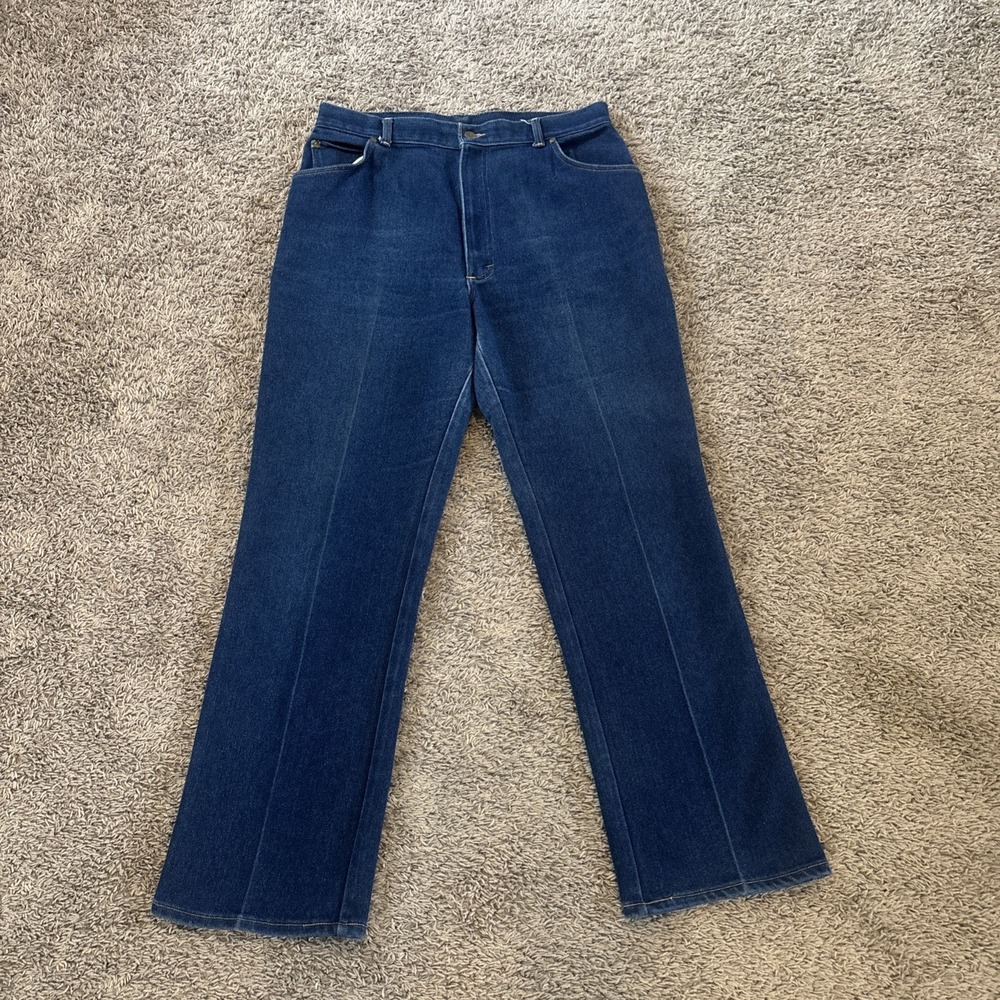 VINTAGE Cascade‎ Blues Jeans Womens 18 Missy Dark Wash Denim Blue